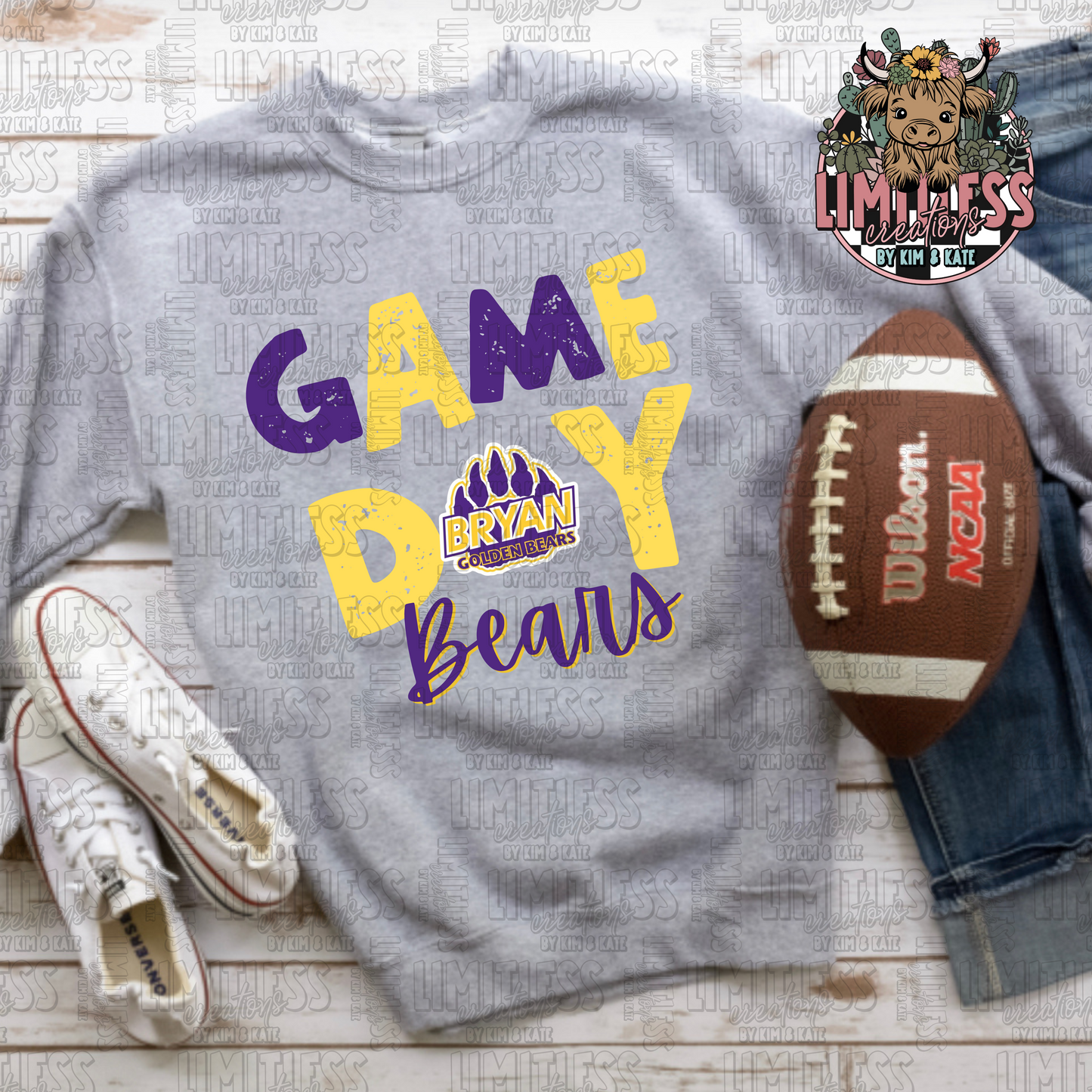 Game Day Bears School Spirit Shirt