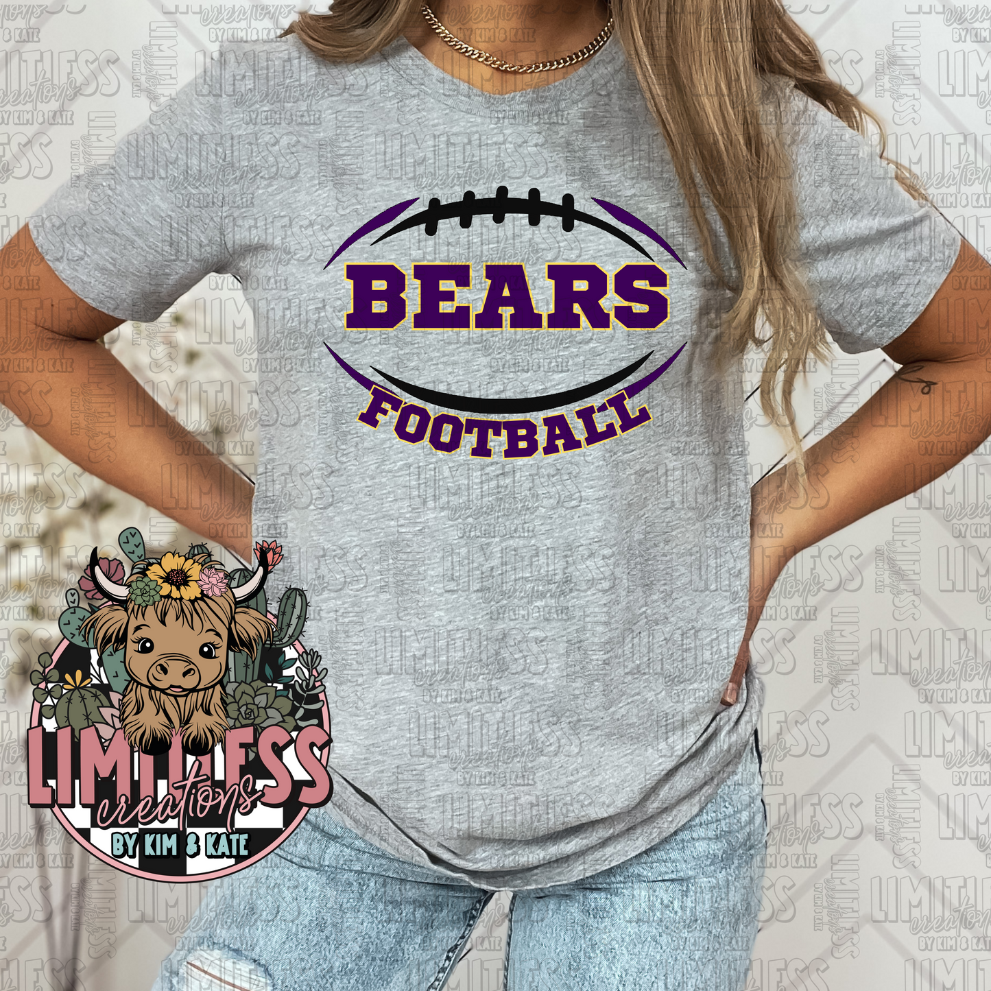 Bears Football School Spirit Shirt