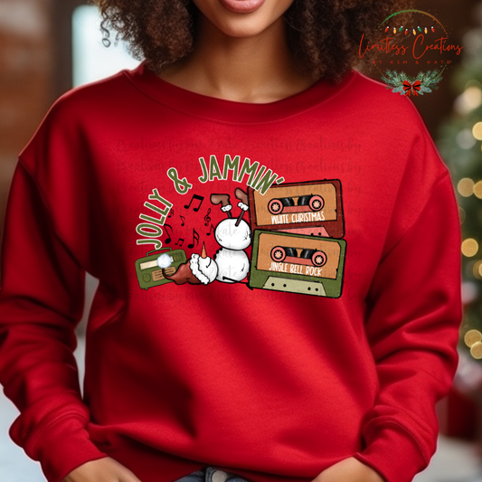 Jolly and Jammin Snowman Shirt