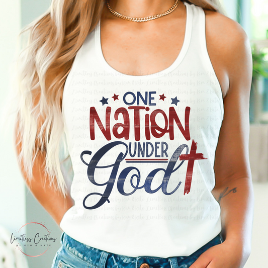 ONE NATION UNDER GOD SHIRT