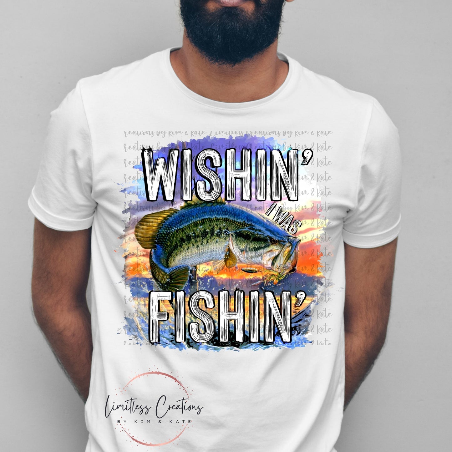 WISHIN' I WAS FISHIN' SHIRT