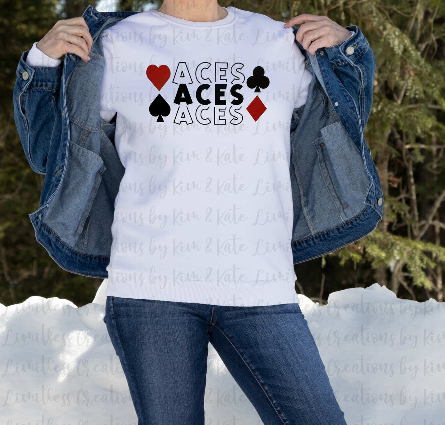 Stacked Aces School Spirit Shirt