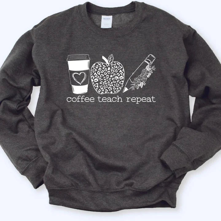 Coffee Teach Repeat Shirt